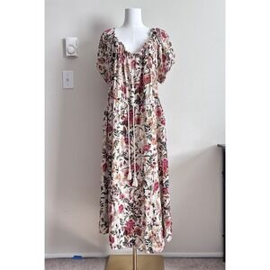 Torrid 3 Summer Dress Floral Cottage Boho Stretch Flowy Plus Size 3X Romantic